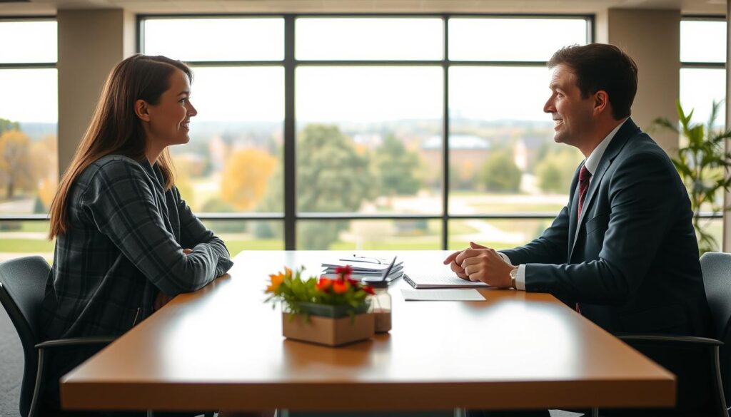 admissions interview